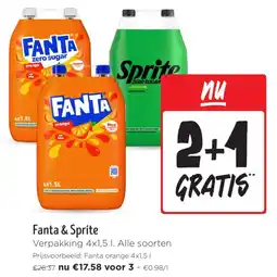 Jumbo Fanta & Sprite aanbieding
