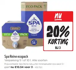 Jumbo Spa Reine ecopack aanbieding