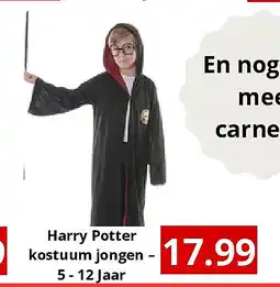 NH Market Harry Potter kostuum jongen – 5 - 12 Jaar aanbieding