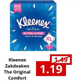 NH Market Kleenex Zakdoeken The Original Comfort aanbieding