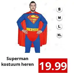 NH Market Superman kostuum heren aanbieding