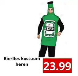 NH Market Bierfles kostuum heren aanbieding