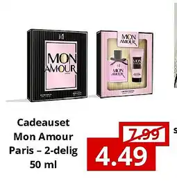 NH Market Cadeauset Mon Amour Paris – 2-delig 50 ml aanbieding