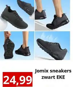 NH Market Jomix sneakers zwart EKE aanbieding