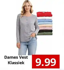 NH Market Dames Vest Klassiek aanbieding