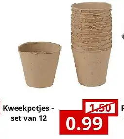 NH Market Kweekpotjes – set van 12 aanbieding