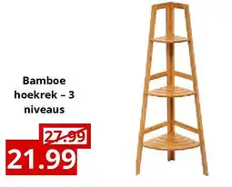 NH Market Bamboe hoekrek – 3 niveaus aanbieding