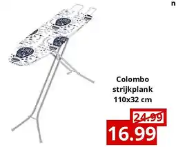 NH Market Colombo strijkplank 110x32 cm aanbieding