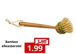 NH Market Bamboe afwasborstel aanbieding