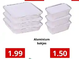 NH Market Aluminium bakjes aanbieding