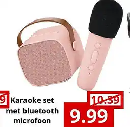 NH Market Karaoke set met bluetooth microfoon aanbieding