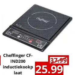 NH Market Cheffinger CFIND200 inductiekookp laat aanbieding