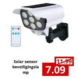 NH Market Solar sensor beveiligingsla mp aanbieding