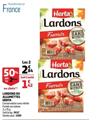 Lardons Ou Allumettes Herta