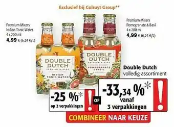 Double dutch volledig assortiment