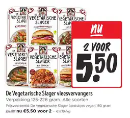 Jumbo De Vegetarische Slager vleesvervangers aanbieding