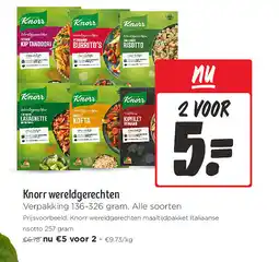 Jumbo Knorr wereldgerechten aanbieding