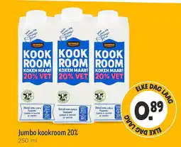 Jumbo Jumbo kookroom 20% aanbieding