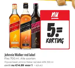 Jumbo Johnnie Walker red label aanbieding