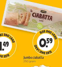 Jumbo Jumbo ciabatta aanbieding