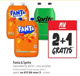 Jumbo Fanta & Sprite aanbieding