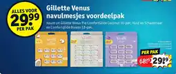 Kruidvat Gillette Venus voordeelpak Pro ComfortGlide Coconut 10-pak aanbieding