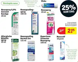 Kruidvat Kruidvat neusspray Zeezout Eucalyptus aanbieding