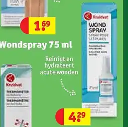 Kruidvat Wondspray 75 ml aanbieding