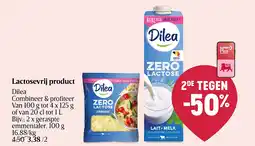 Delhaize Lactosevrij product aanbieding