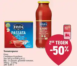 Delhaize Tomatenpuree aanbieding