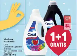 Delhaize Vloeibaar wasmiddel aanbieding