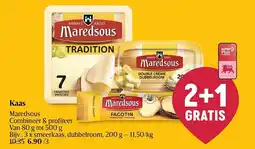 Delhaize Maredsous Kaas aanbieding