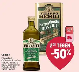 Delhaize Filippo Berio Olijfolie aanbieding