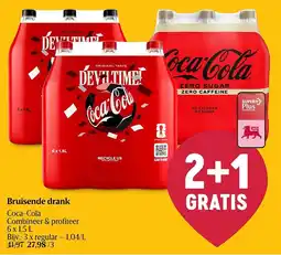 Delhaize Coca-Cola Bruisende drank aanbieding