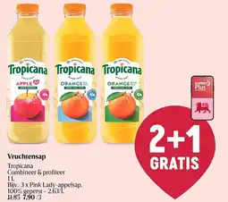 Delhaize Tropicana Vruchtensap aanbieding