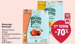 Delhaize Maison Perrier & Juice Bruisende limonade aanbieding