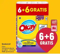 Delhaize Okay Keukenrol Verzamelcollectie aanbieding