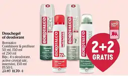 Delhaize Borotalco Douchegel of deodorant aanbieding