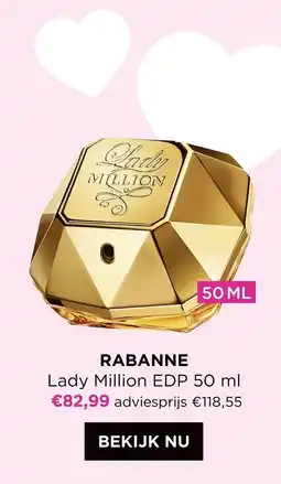 ICI PARIS XL Rabanne Lady Million EDP aanbieding