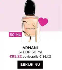 ICI PARIS XL Armani Sì EDP aanbieding