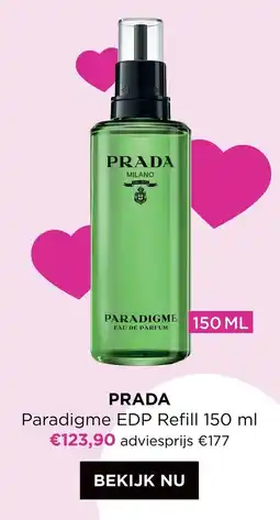 ICI PARIS XL Prada Paradigme EDP Refill aanbieding