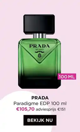 ICI PARIS XL Prada Paradigme EDP aanbieding