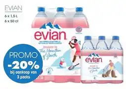 Prik en Tik Evian aanbieding