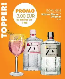 Prik en Tik Roku Gin Sakura bloom / original aanbieding
