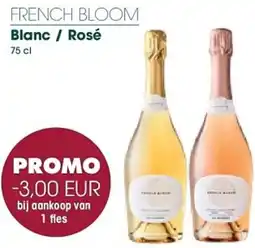 Prik en Tik French bloom blanc / rosé aanbieding