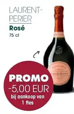 Prik en Tik Laurent Perier Rosé aanbieding