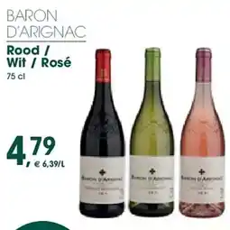 Prik en Tik Baron D'arignac Rood / Wit / Rosé aanbieding