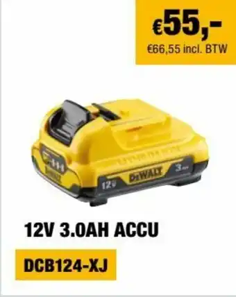 12V 3.0AH Accu
