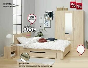 Hald bedframe