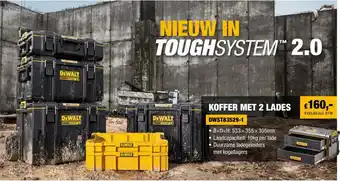 DeWALT Koffer Met 2 Lades aanbieding